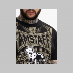 Amstaff PERIGOR čierne pánske tričko materiál 100% bavlna